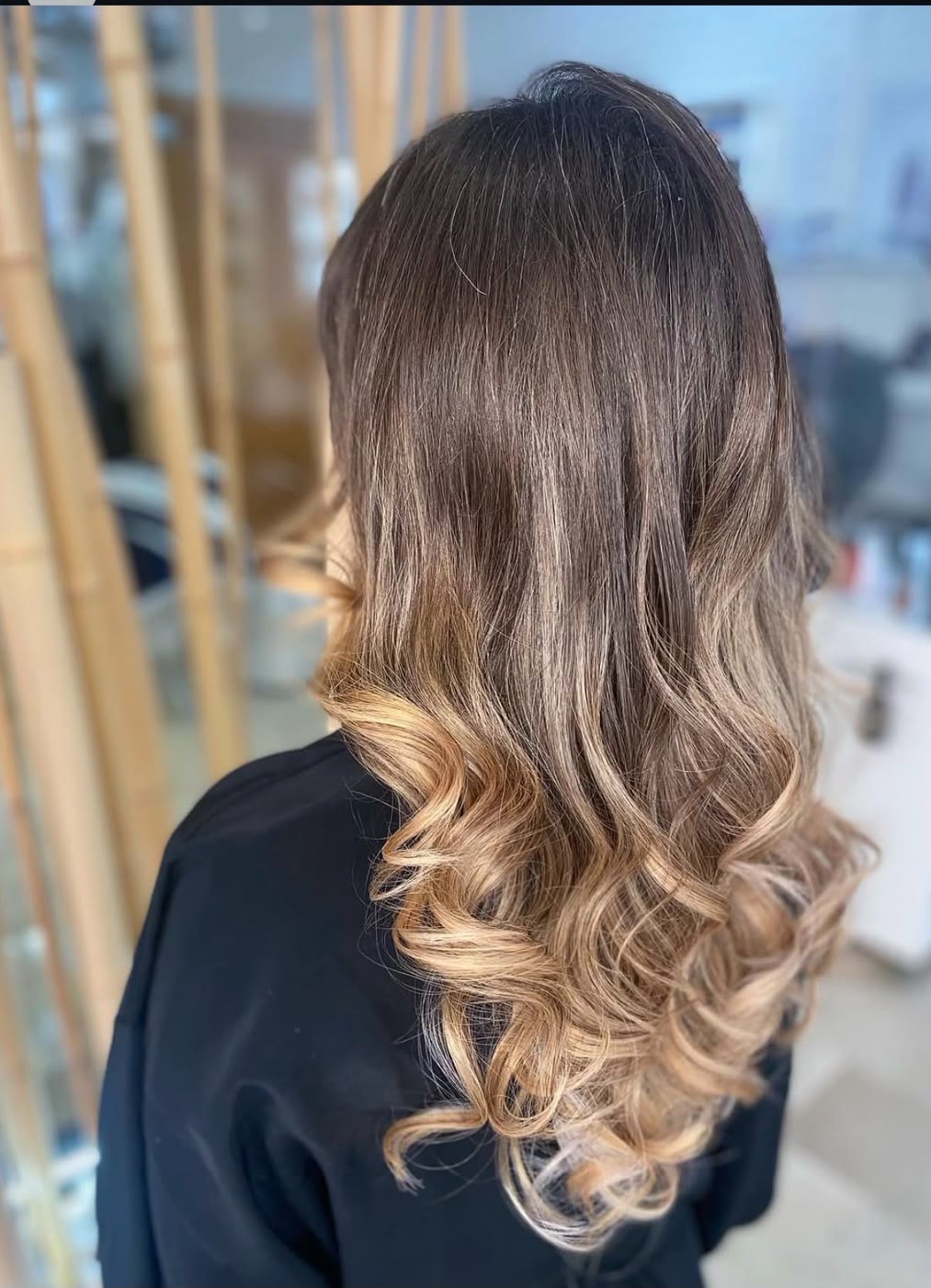 Balayage y babylights realizados en Ana Tudela